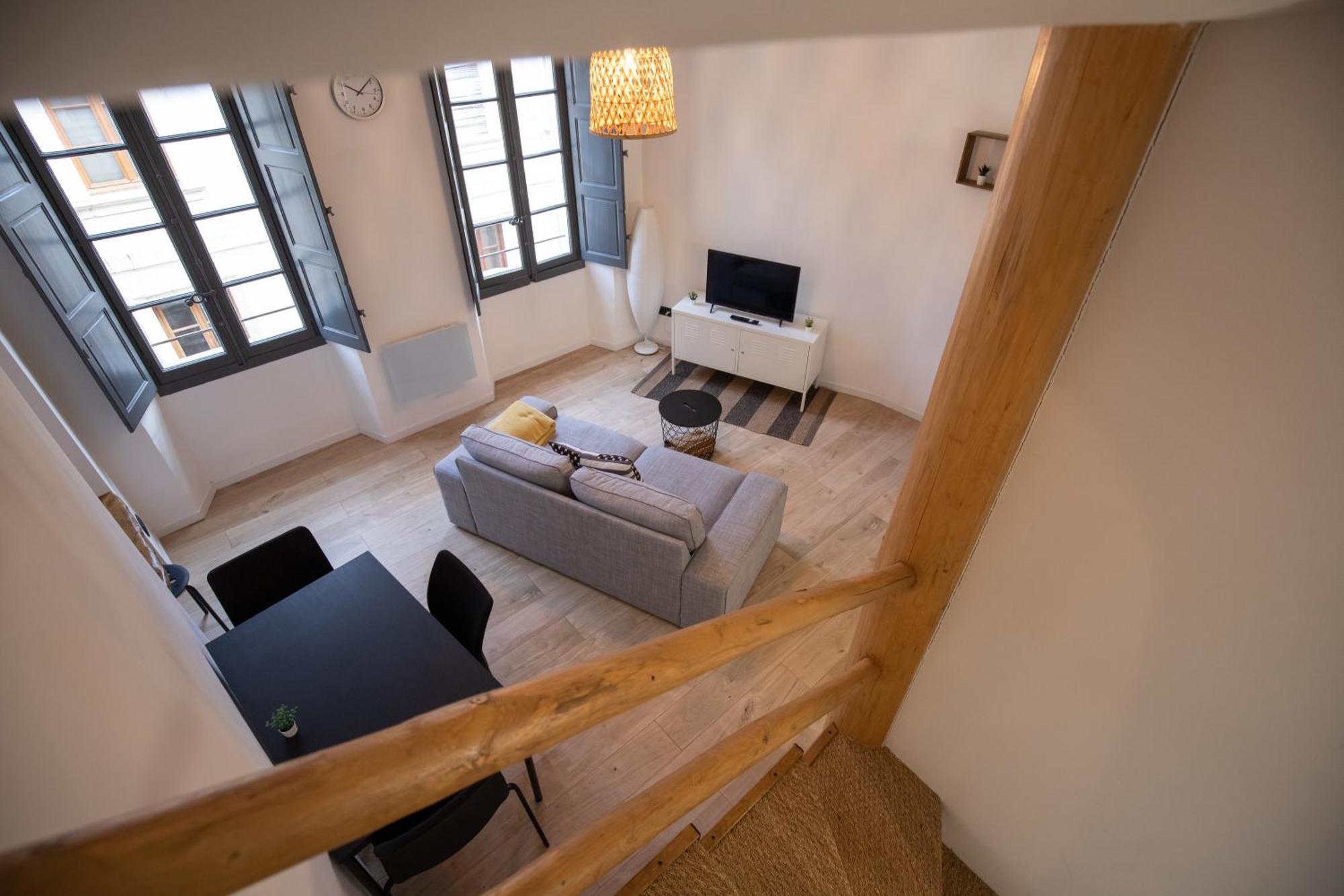 Le Duplex - Hypercentre - Wifi Leilighet Carpentras Eksteriør bilde
